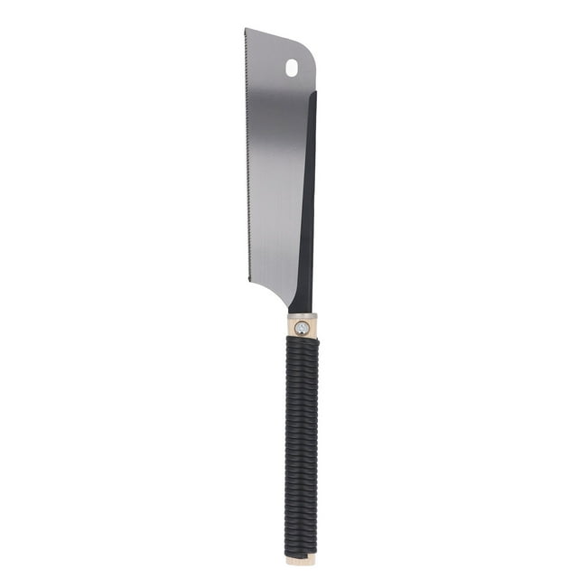 Pull Saw, Dovetail Saw SK5 Steel Blade Rattan Wrapped Wood Handle Anti Slip for Woodworking