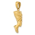 thumbnail image 4 of 14k 3-D Nefertiti Pendant, 4 of 5