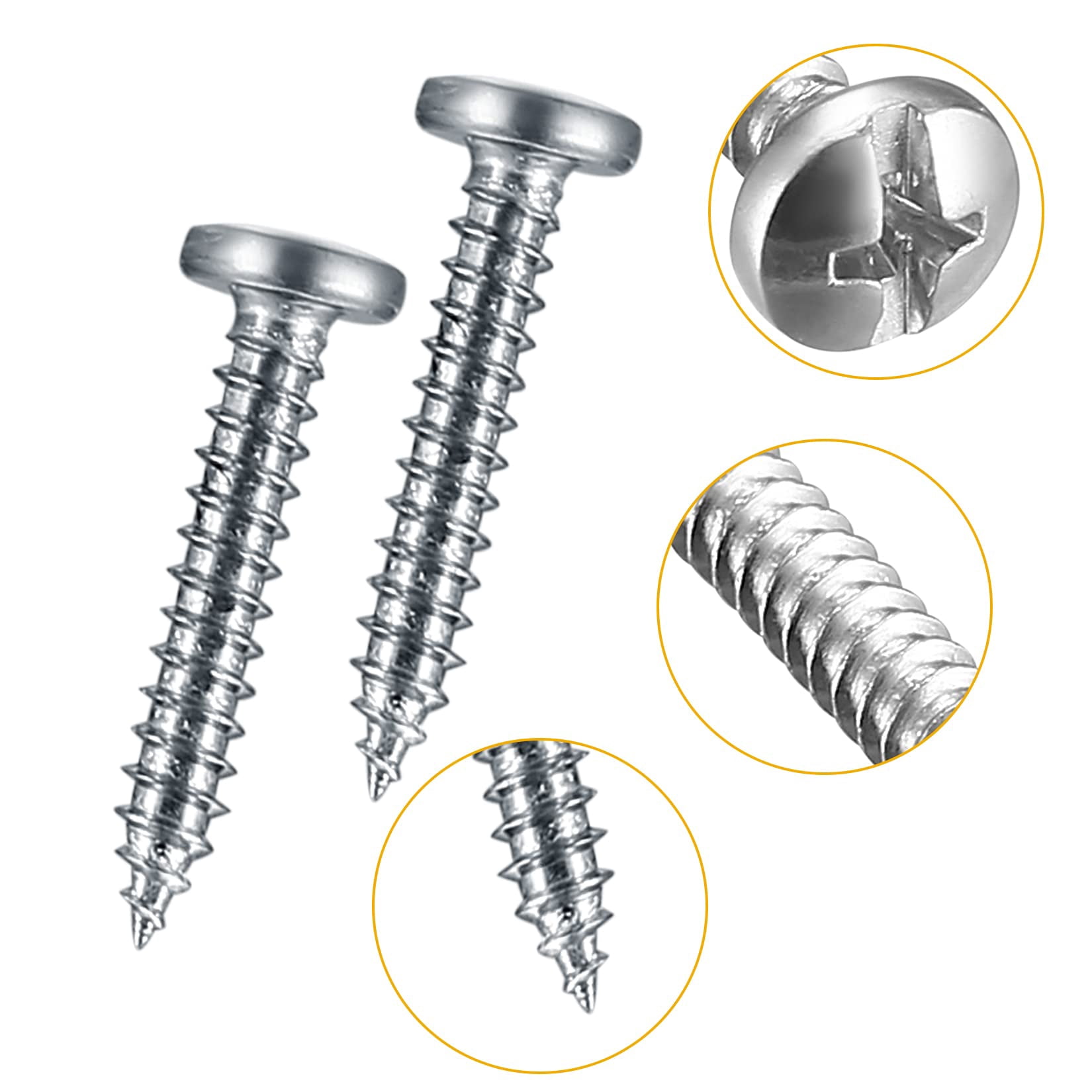 200 Pcs Conical Concrete Wall Anchors and Screws for Drywall, 10# Blue Conical Anchor and Self Tapping Screws, Includes 100 Pcs Drywall Anchors, 100 Pan Head Screw, 1 x Drill Bit (Blue)