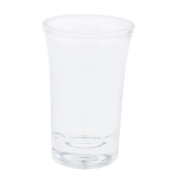 Vaso de vino premium de base pesada, irrompible 35ml