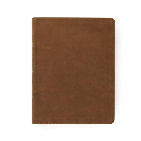 CSB Men of Character Bible, Brown Genuine Leather, Indexed (Hardcover)