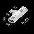 thumbnail image 3 of USB C Charging Adapter Type C Headphone Adapter USB C to USB C Headphone and Charging Adapter Support PD100w, 3 of 8