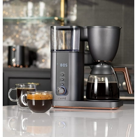 Café - Smart Drip 10-Cup Coffee Maker with WiFi - Matte Black
