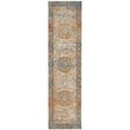 thumbnail image 3 of SAFAVIEH Vintage Persian Trina Traditional Polyester Area Rug, Blue/Multi, 4' x 6', 3 of 9