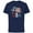 Navy, variant on Disney Mickey Mouse with Flute America USA Flag 4th of July - Short Sleeve Cotton T-Shirt for Adults - Customized-Navy