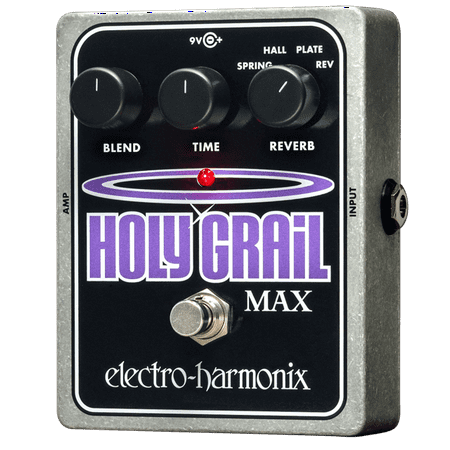 Electro Harmonix Holy Grail Max Reverb Pedal (Best Overdrive Pedal For Deluxe Reverb)