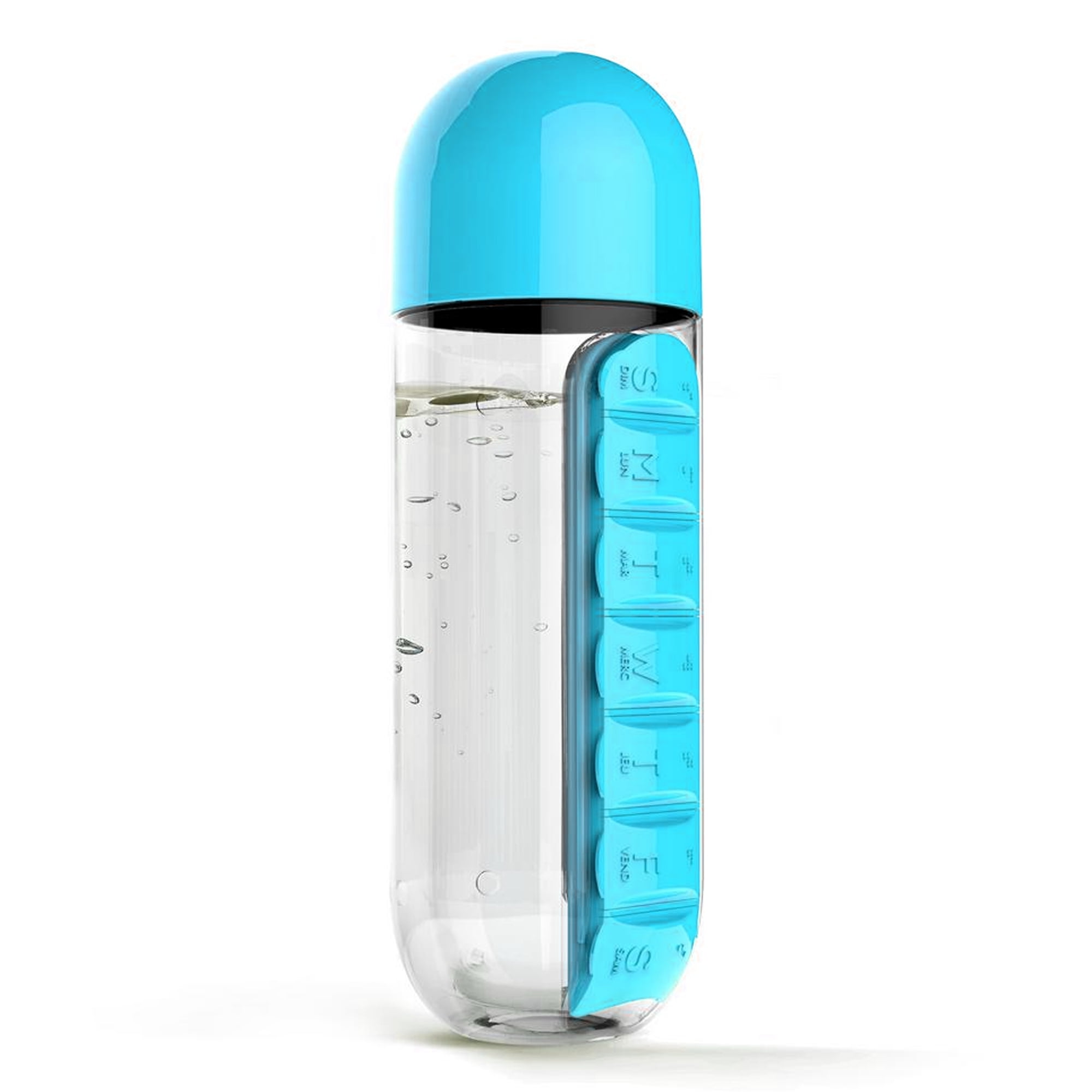 Vitamin organizer water bottle