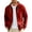 Deep Red, variant on GrmtClth Mens Hoodies Zipper Hooded Sweatshirt Trendy Casual Jackets Zip Up Lightweight Long Sleeve Sweatshirt Athletic Jacket With Pocket 2XL