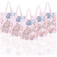 thumbnail image 4 of Bolsa de regalo rosa de 24 Uds., bolsa de recuerdo de fiesta de cumpleaños con tema Animal, suministros de fiesta para niños oso de fresa Electrónica, 4 of 5