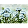 thumbnail image 2 of Chapman, Marcy 32x23 White Modern Wood Framed Museum Art Print Titled - Popping  for Blue, 2 of 4