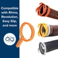 thumbnail image 4 of Llaves para mangueras de alcantarillado para vehículos recreativos Camco RhinoFlex, paquete de 2, color naranja, 4 of 5
