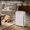 thumbnail image 2 of Large Pet Air Purifier for Home up to 3000 Ft², Absorbs Floating Cat and Dog Hair, Smart WiFi, 3-in-1 Filter with Anion, Activated Carbon & HEPA Allergy, Smoke, Dust, Zero Ozone, 2 of 2