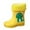 Yellow, variant on Splozh Rubber Boots Kids Kids Shoes Short Rain Boots Ankle Rainboot Slip On Garden Boot Rubber Shoes Yellow,2.5-3 Years