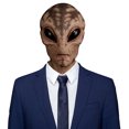 thumbnail image 1 of Máscara Facial Terror VOSTEVAS Máscaras Alienígenas Halloween Horror Realista Látex Cabeza Completa Alienígena para (C), 1 of 9