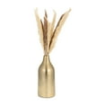 thumbnail image 3 of Sagebrook Home Gold Aluminum 9" Metal Bottle Vase - Chic Synthetic Wicker Decor Adds Charm to Your Space - Perfectly Crafted for Stylish Homes, 3 of 9