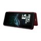 thumbnail image 3 of For Asus ROG Phone 9 5G Case Carbon Fiber Texture Drop-Proof PU Leather Phone Cover - Green, 3 of 5
