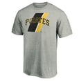 thumbnail image 2 of Men's Heathered Gray Pittsburgh Pirates Team Prep T-Shirt, 2 of 3