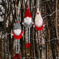 thumbnail image 2 of Mini muñeco de Navidad para el bosque de Sajy, colgante de percha para árbol de Navidad, decoración navideña para el hogar, muñeco de Navidad, regalos de año nuevo para niños kaili Sencillez, 2 of 2