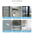 thumbnail image 3 of Screen Window Repair Patch Door Curtain Mosquito Net Mesh Patch Self-Adhesive Hole Patch Black, 3 of 10