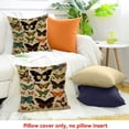 thumbnail image 4 of FCXZI Butterflies Indoor Decoration Pillow Cover for Home Sofa Couch 20x20in, 4 of 5