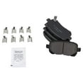 thumbnail image 3 of TRQ Rear Ceramic Brake Pad & Coated Rotor Kit w/Fluids for Chrysler Dodge VW BKA23979 Fits select: 2008-2012 CHRYSLER TOWN & COUNTRY, 2008-2012 DODGE GRAND CARAVAN, 3 of 6