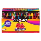 Cra-Z-Art 96 Count Crayons, Bulk Pack with Built-in Sharpener