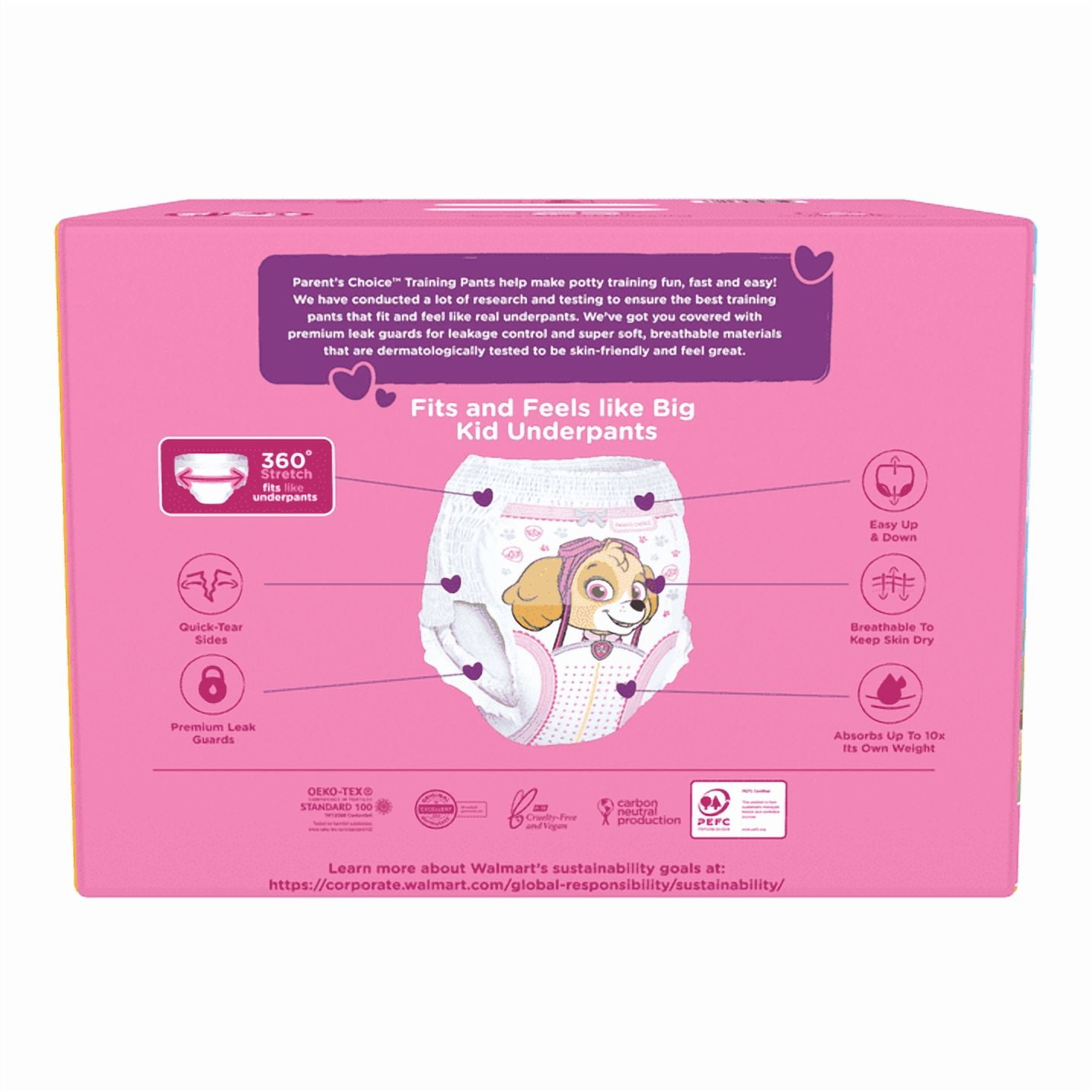 Paw Patrol Training Pants for Girls, 5T/6T, 56 Count (Select for More Options)