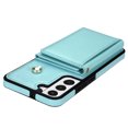 thumbnail image 5 of Wallet Case for Samsung Galaxy S22 Crossbody with Card Holder Shoulder Strap, Magnetic Flip Folio Purse Case Kickstand PU Leather Shockproof Protective Cover for Samsung Galaxy S22, Mint, 5 of 10