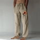 thumbnail image 1 of Puntoco Pantalones casuales largos para hombre, pantalones casuales con estampado de moda para hombre, cintura elástica con bolsillos, pantalones deportivos, 1 of 4
