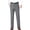 Gray, variant on Mens daily commute trousers anti wrinkle fine craft casual dress pants multi formal occasion business meeting social use Black 35