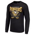 thumbnail image 2 of Men's Starter Black Pittsburgh Penguins Team Logo Graphic Long Sleeve T-Shirt, 2 of 3