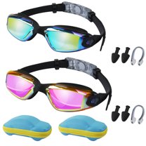 Debonair Swim Goggles, Comfortable Polarized Anti-Fog Swimming Goggles for Kids