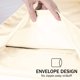 thumbnail image 4 of Funda de almohada satinada 100% microfibra Sailing gris dorado 76x51 cm, 4 of 5