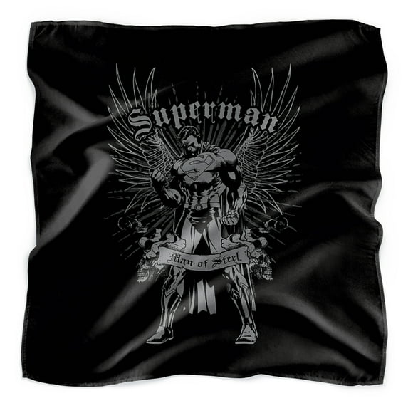 Superman Steel Bandana (21 in x 21 in)