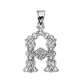 thumbnail image 1 of CELTIC KNOT INITIAL PENDANT NECKLACE IN STERLING SILVER (A-Z), 1 of 1