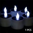 thumbnail image 3 of CAROOTU Waterproof Electric Candle Simulation Flameless Solar Powered LED Candle Light, 3 of 6
