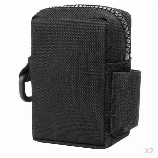 2pcs de la cinturo accesorios tácticos bolsa gadget utilitario