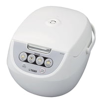 Tiger Microcomputer Controlled Rice Cooker/Warmer (5.5 Cups, White)