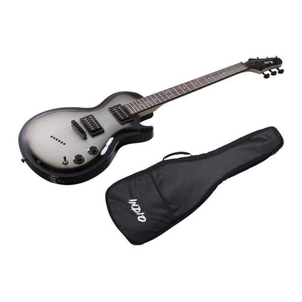 Silver Burst Electric Guitar
 - Monoprice Indio 66 Classic Electric Guitar Silver Burst With Gig Bag Walmart Com Walmart Com