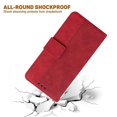 thumbnail image 4 of For Xiaomi Redmi Note 14S 4G Case Geometry Pattern Leather Wallet Phone Cover with Wrist Strap - Gre, 4 of 5