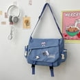 thumbnail image 4 of Y2k Bolso bandolera Mochila Kawaii Mochila estética de gran capacidad Mochilas de viaje casuales lindas (1015 azul), 4 of 4