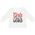 thumbnail image 3 of Inktastic Girls Rule the World Boys or Girls Long Sleeve Toddler T-Shirt, 3 of 5