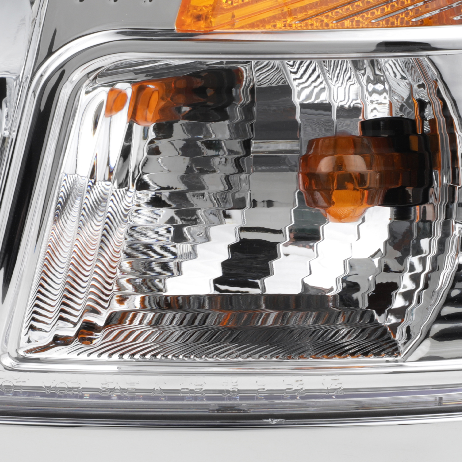 AKKON - Fit 2008 2009 2010 2011 Dodge Dakota 08-11 OE Style Halogen Type Headlights Chrome Driver - Passenger Set