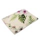 thumbnail image 1 of Mantel individual antideslizante con aislamiento térmico y estampado de plantas verdes, tapete para mesa, tenedor y plato (MP0083-16), 1 of 1