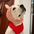 thumbnail image 6 of Quiet Ears for Dogs,Dog Ear Muff Noise Protection Knit Hat Pet Neck Ear Warmer for Winter Knitted for Anxiety Calm Dow, 6 of 8
