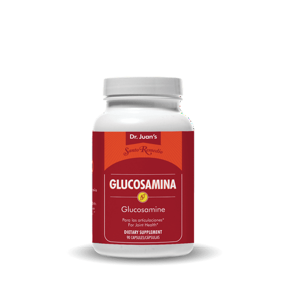 Santo Remedio Glucosamine Dietary Supplement Capsules, 500 mg, 90 Count, Bone and Joint Health