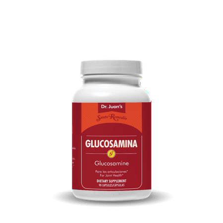 Santo Remedio Glucosamine Dietary Supplement Capsules, 500 mg, 90 Count, Bone and Joint Health