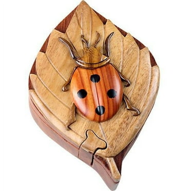Lady Bug - Secret Wooden Puzzle Box