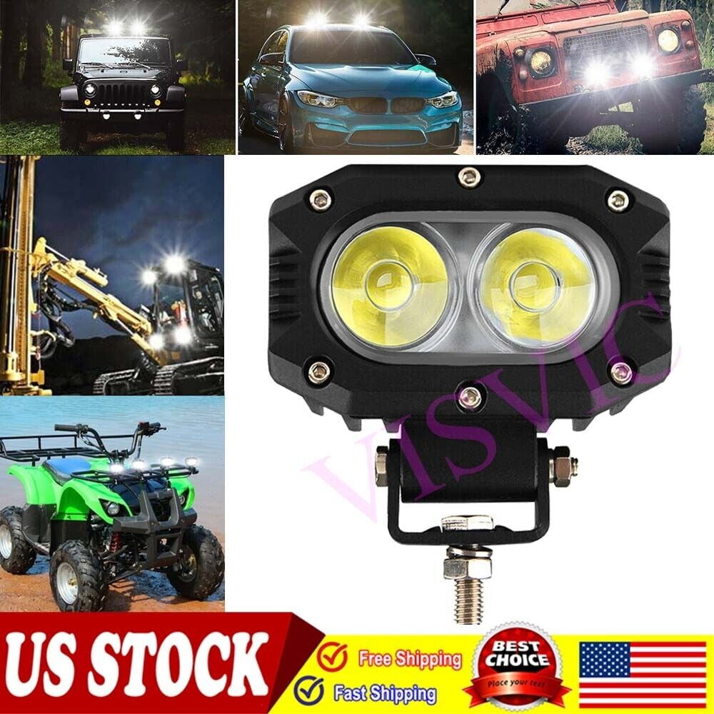 NEW 4'' 720W LED Work Light Car Spot Bar Off road Fog Lamp 4WD UTE ATV SUV Truck