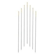 John Bead Beading Needles - Gold Eye Size 10 Needles, Set of 7